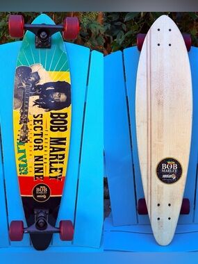 Sector 9 Skateboards - Bob Marley Redemption Complete Longboard Skateboard 8.5”